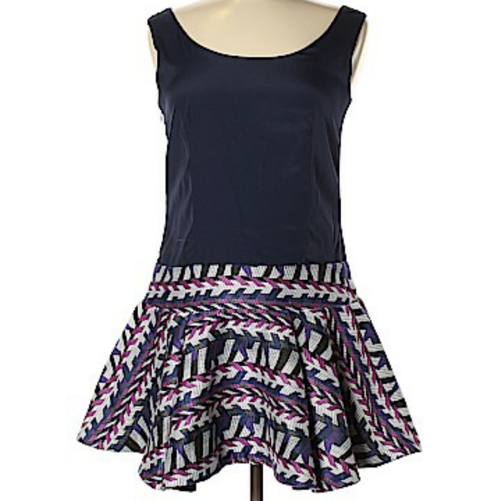 Boho Patterned Sleeveless Dress